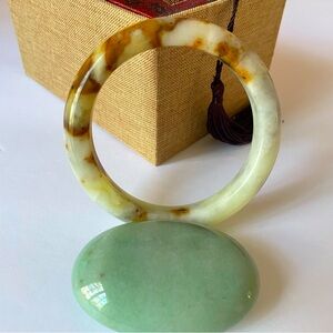 Authentic Natural Jade Bangle